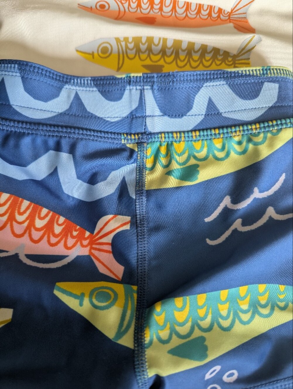 Tea Collection Blue Fish Rashguard Set - Picture 5 of 7